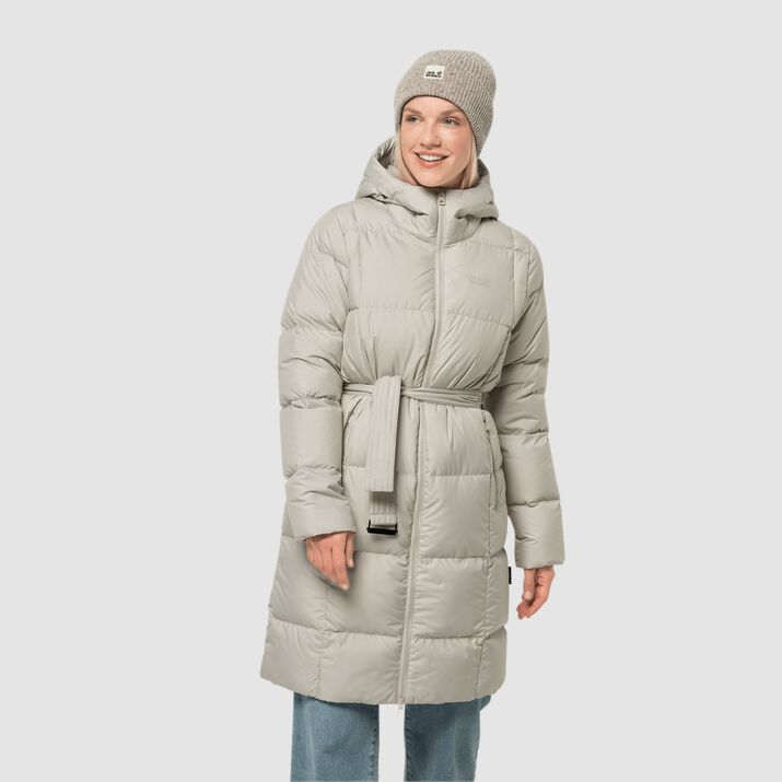 Jack Wolfskin Womens Frozen Lake Down Coat Grey 143298VAW